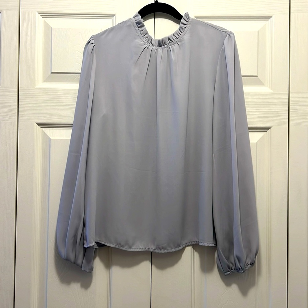 SHEIN Gray Blouse
